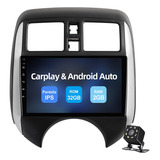 Estéreo Carplay Cámara Para Nissan Versa Sunny 2012-2015 Gps