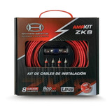 Kit De Cables Dynahertz Amp Kit Zk8 8 Gauge Cobre