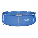 Jardimex Alberca Armable Redonda Con Bomba Piscina 304 Cm De