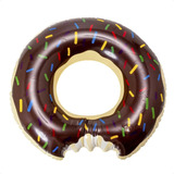Boia Donuts Inflável Piscina Linda Decoração Cores 60 Cm