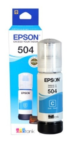 Epson - Botella Tinta Cyan Serie L Para L4150 Y L4160