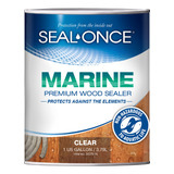Seal-once 7614, Impermeabilizante Total De Madera Blanco Mar