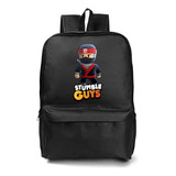 Mochila Escolar Ninja Stumble Guys Anime Color Game Infantil