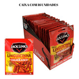 Kit 6 Linguicinha Jack Links Meat Snacks Sabor Churrasco