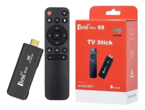 Tv Box Mi Stick Tv98 Conversor Digital Tv Stick 4k Android