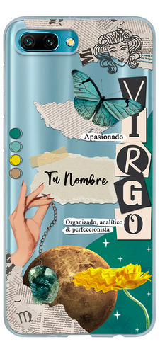 Funda Para Honor Mujer Signo Zodiaco Virgo Con Tu Nombre