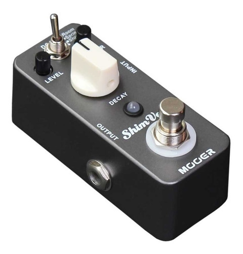 Pedal Mooer Shim Verb Micro Effect Para Guitarra - Preto