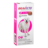 Bravecto  Antipulgas E Carrapato Cães 1400mg 40 A 56 Kg Msd