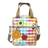 Bolsa Térmica Marmita Lancheira Academia Trabalho Frutas Cor Frutas Coloridas