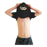 Disfraz De Ninja Juvenil, Tiron De La Camiseta, Divertido, M