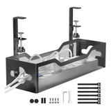 En La Bandeja De Gestión De Cables De Escritorio Sin Taladro