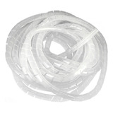 Tubo Organizador Espiral De Cables Radox 080-973 10mm 10mts Color Transparente