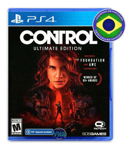Control Ultimate Edition - Ps4 - Mídia Física - Novo Lacrado