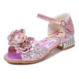 Zapatos De Tacón Alto For Niños Frozen Summer Princess Elsa