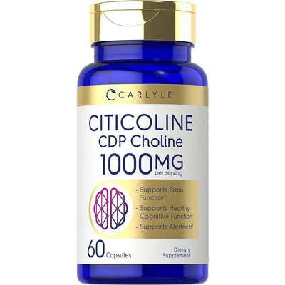 Citicolina Cdp Choline 1000 Mg 60 Cápsulas Nootropico Sabor Neutro | MercadoLibre