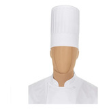 Gorro Alto Chef Toque Blanche Cocinero Unitalla Adulto