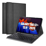 Funda Teclado Procase Para Galaxy Tab S7 Plus 12,4//