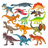 Juego De Dinosaurios De Juguete Boley ,14 Piezas
