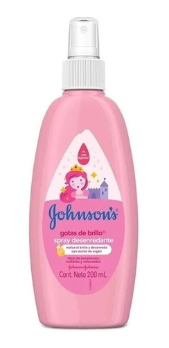 Johnson's Baby Spray Para Peinar Gotas De Brillo 200ml