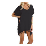 Salida De Playa Pareo Cover Up Baño Ropa Vestido Mujer [u]