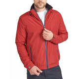 Campera Hombre Reversible Oxford Polo Club Marin Rojo