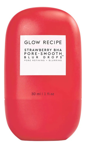 Glow Recipe Serum Primer Strawberry Bha Pore Smooth Drops