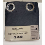 Cortina Corta Luz 3,00x1,70 Tecido Blend Bella Janela Oferta