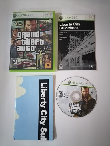 Grand Theft Auto Gta Iv 4 Xbox 360