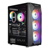 Gabinete Gamer Galax Preto Revolution Vidro 4 Coolers Argb 