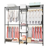 Heavy Duty Clothes Rack For Hanging Clothes, Metal Garment R
