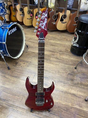 Guitarra Usada Ibanez Rg370 Korea Vermelha C/microafinacao