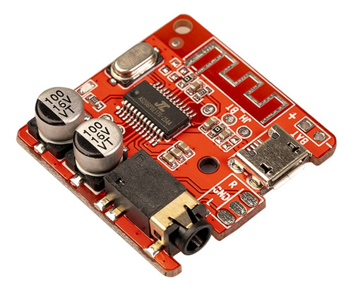 Placa Receptora De Audio Bluetooth V Para Música Estéreo