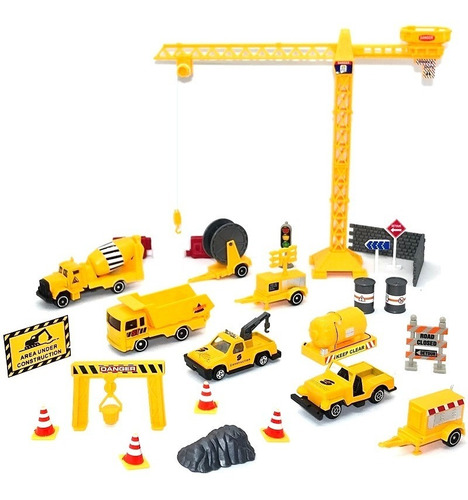 Maquina De Construccion Para Niños Nuevo Combo Oferta 5en1