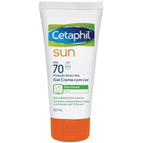Protetor Solar Facial Cetaphil Sun Fps70 Com Cor Ultra Matte