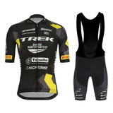 Uniforme Bicicleta Trek Roupas Esportivas E Shorts Babador 2