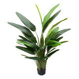 Planta Bananeira Artificial Ornamental Real Toque 1.60m