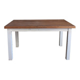 Mesa De Comedor 6 Personas 140x90x73 Madera Pantano Pallet