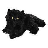 Gato, Persa Negro, 12 Pulgadas, 30cm, Peluche, Peluche, Pelu