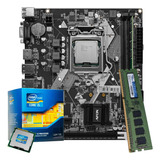 Kit Processador Intel I5 + Placa H61 1155 + 8gb Ddr3 1600mhz