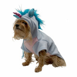 Disfraz Unicornio Azul Perro Halloween Talla 4 Pet Pals