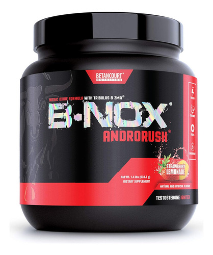 Suplemento En Polvo B-nox Androrush De Testosterona B-nox Androrush De Betancourt Nutrition