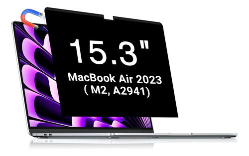 Pantalla De Privacidad Compatible Para Macbook Air M2 Chip A