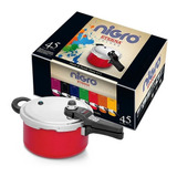 Panela De Pressão Nigro Eterna 097179 4.5l Vermelho