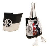 Set Combo Bolsa Extraño Mundo De Jack + Cartera Jack Skell 