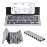 . Teclado Bluetooth Dobrável Para Celular E Tablet