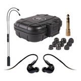 Auriculares In Ear Mackie Mp120 Bta Para Monitoreo Bluetooth Color Negro