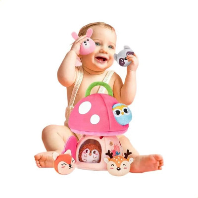 Casa De Juegos Hongo Para Bebé, Sensory Playhouse Suave