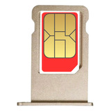 Bandeja Porta Sim Card Chip Compatible iPhone 6s Plus +