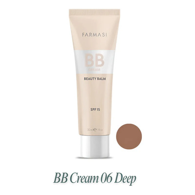 Bb Cream Beauty Balm Efect Spf 15 Farmasi \u002F Tono 01 Light 06 Deep | Envío gratis