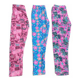 Leggins Para Niña Pantalones Licra Set X3